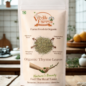 organic thyme leaves